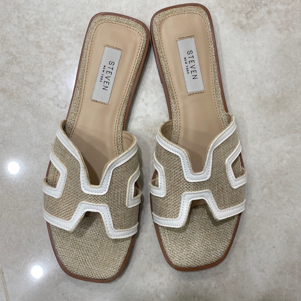 Brand new Steven New York slide sandals